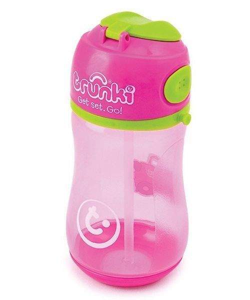  Бутылочка для воды, розовая, Trunki 0295-GB01, фото 1 