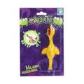  1toy "Мелкие пакости" Лизуны курица-рогатка 11,5х4,5 см. блистер, 24 шт в д/б,  Т56322, фото 1 