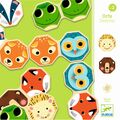  Игра настольная для детей Djeco Домино Мордочки 2 в 1, 01649, фото 1 