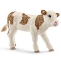  Фигурка детская Schleich Симментальский теленок, 13802, фото 1 