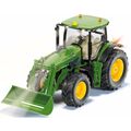 Машинка детская на радиоуправлении SIKU Трактор John Deere 7R, с фронтальным погрузчиком, 6777, фото 1 