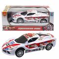  Радиоуправляемая машинка 1toy Спортавто, 1:24, 20 см, на батарейках, свет, белая, Т14376, фото 1 