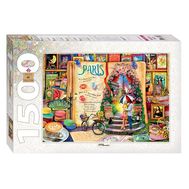  Мозаика "puzzle" 1500 "Париж. Жизнь — открытая книга",  83060, фото 1 