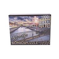  04. Konigspuzzle. ПАЗЛЫ 1000 элементов. ГИК1000-6526 РОССИЯ. САНКТ-ПЕТЕРБУРГ. РЕКА МОЙКА,  ГИК1000-6, фото 1 