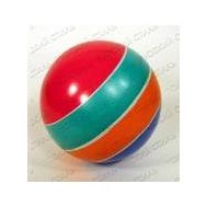  Мяч 100мм полосатый(Куликов ЧП )арт.20ЛП,  С-20ЛП, фото 1 