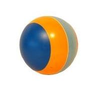  Мяч 200 мм полосатый(Куликов ЧП )арт.102ЛП,  С-102ЛП, фото 1 