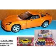  Машина "Chevrolet Corvette Z06 (2007)" металл *KINSMART,  KT5320D, фото 1 