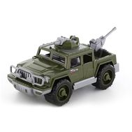  Автомобиль-пикап военный "Защитник" с 2-мя пулемётами Полесье_103374,  63946, фото 1 