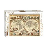  Мозаика "puzzle" 2000 "Историческая карта мира",  84003, фото 1 