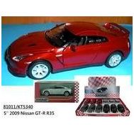  Машина "Nissan GT-R R35 (2009)" металл *KINSMART,  KT5340D, фото 1 