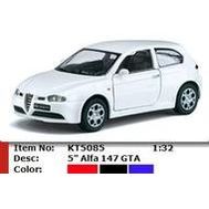 Машина "ALFA 147 GITA" металл *KINSMART,  KT5085D, фото 1 