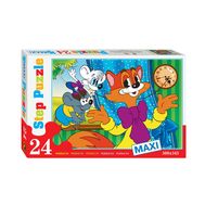  Мозаика "puzzle" maxi 24 "Кот Леопольд" (Т/о "Экран"),  70001, фото 1 
