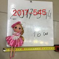  Брелок "Куколка" 16 см 12 шт в пакете,  2017-545, фото 1 