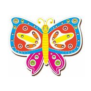  Шнуровка цветная, "Бабочка-1",  017103, фото 1 