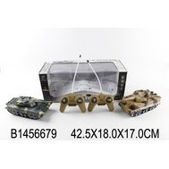  Набор танк 2 шт на радио управлении в коробке_98566,  369-23, фото 1 