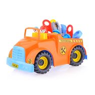  Игрушка Автомобиль "Техпомощь" ( 2 фигурки,плоскогубцы, отвертка 2шт., ключ 2шт., пластина 3шт., бол, фото 1 