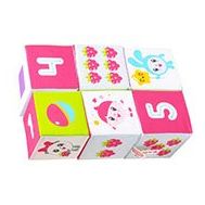  Игрушка кубики "Малышарики" (Учим Формы, Цвет и Счёт)_105803,  400, фото 1 