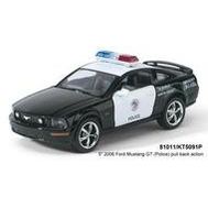  Машина "FORD MUSTANG GT-Police" металл *KINSMART,  KT5091PD, фото 1 