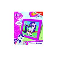  Фреска. Картина из песка. Hasbro My Little Pony "Приветливая Рарити",  Кпп-004, фото 1 