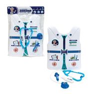  Набор 1toy костюм Профи с жилетом - Доктор 39х28х4 см., 3 предмета, размер жилета 26х32*0,5 см.,  Т1, фото 1 