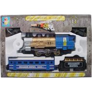  1toy железная дорога"Николаевский Экспресс"282см.,11деталей,круг.,дым,свет,паровоз,тендер,1ваг.(IC 2, фото 1 
