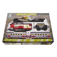  1toy железная дорога"Николаевский Экспресс"380см.,16деталей,круг.,дым,свет,паровоз,тендер,2ваг.(IC 2, фото 1 