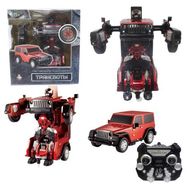  1toy Робот на радио управлении 2,4GHz, трансформирующийся в джип,красный,  Т10860, фото 1 