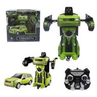  1toy Робот на радио управлении 2,4GHz, трансформирующийся в джип, зелёный,  Т10866, фото 1 
