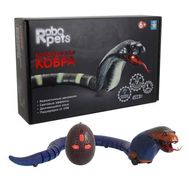  1toy, Королевская кобра (синяя) на ИК управлении, 45 см,  Т11395, фото 1 