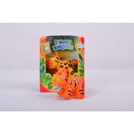 1toy "В мире животных" тигр / леопард, 2 вида в ас-те, коробка с окошком,  Т57440, фото 1 