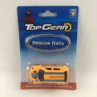  1toy Top Gear пласт. машинка Rescue Rally, инерционная блистер,  Т10319, фото 1 