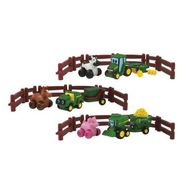  Tomy John Deere игр.наб."Приключения трактора Джонни и его друзей на ферме",трактор,животное на кол,, фото 1 