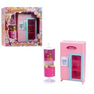  1toy Набор мебели д/кукол ,световой, холодильник и буфет 31x9,5x31см,короткие,  Т54511, фото 1 
