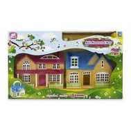  1toy игр.домик 2в1 с аксесс.и фиг.35х21х8см.3в.в короткие,  Т52953, фото 1 