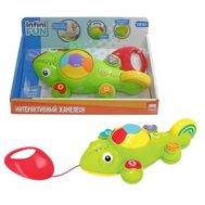  1toy Kidz Delight каталка Интерактивный хамелеон, 18*12*28см, короткие,  Т10505, фото 1 