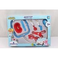  1toy "Пингвинёнок Пороро" игр.наб.доктора,8 предм.,короткие,  Т54649, фото 1 