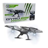  1toy GYRO-Predator квадрокоптер 2,4GHz с Wi-Fi камерой 480p, летает 15 минут, 17х17см, доп.лопасти,, фото 1 