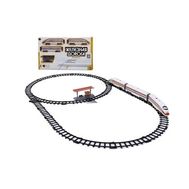  1toy GoldLock железная дорога"Ястреб"420см.,11деталей,свет,звук,3ваг.рельс 3,5см высокоскоростной по, фото 1 