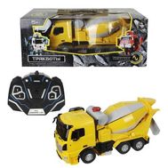  1toy робот на радио управлении, трансформируется в бетономешалку, со светом и звуком, 38см, коробк,, фото 1 