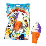  1toy игрушка-антистресс мммняшка squishy (сквиши), мини-мороженое рожок w12/9.5/4.5/4.5,  Т12407, фото 1 