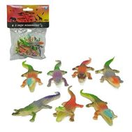  1toy "В мире животных": крокодилы, 8 шт, пакет с хед,  Т10497, фото 1 