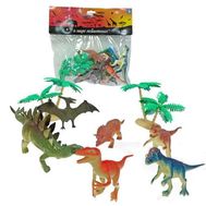  1toy "В мире животных" наб.игр.динозавров с аксессуарами 10 шт х 10-21 см. в пакете с ярлыком,  Т504, фото 1 