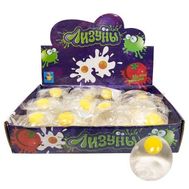 1toy "Мелкие пакости" Лизуны яйцо прозрачное, 6 см, д/б,  Т10569, фото 1 