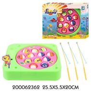  1toy Игра рыбалка, на батарейках 3 вида (осьминоги, рыбки, раки), 26х20см в короткие,  Т52138, фото 1 