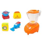  1toy "Мелочь, а приятно" заводная быт. техника в дисплее(20х17х24см) 10 шт в асс,  Т10048, фото 1 