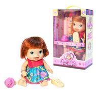  1toy кукла с мороженым (2шт.)"Лакомка Лиза" 36см,с каре,короткие,  Т10376, фото 1 