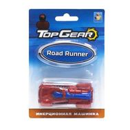 1toy Top Gear пласт. машинка Road Runner, 8см, инерционная блистер,  Т10327, фото 1 