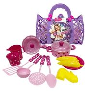  1toy, игровой набор посудки маленькая хозяюшка, 17 предметов,  Т11641, фото 1 