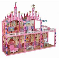  1toy Красотка Замок для кукол с меб., 187деталей,  Т53237, фото 1 