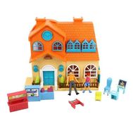  1toy игровой набор "Мой маленький мир": домик, аксессуары, фигурки (2 шт),  Т57427, фото 1 